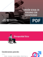 Función Sexual y Discapacidad