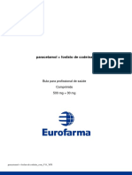 Paracetamol + Fosfato de Codeína: Bula para Profissional de Saúde Comprimido 500 MG + 30 MG