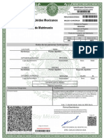 Acta de Matrimonio