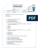 Literatura: Evaluación de Procesos