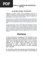 INTRODUCCION A LA GESTION DE CENTROS DE DATOS Practica3