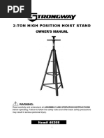 2-TON HIGH POSITION HOIST STAND OwnerManual