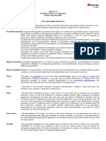 Geometría Recta Plano Postulados Característicos