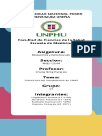 Asigatura: Seccion: Profesor: Tema: Grupo: Integrantes:: Facultad de Ciencias de La Salud Escuela de Medicina