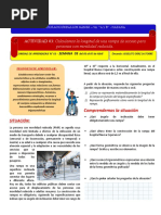 ACTIVIDAD 03: Calculamos La Longitud de Una Rampa de Acceso para