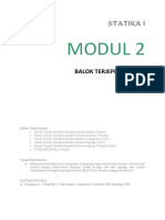 Modul 2 Balok Terjepit Sebelah