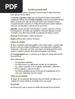 Derecho Procesal Penal