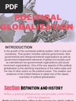 Political Globalization