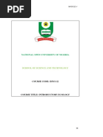 National Open University of Nigeria: School of Science and Technology