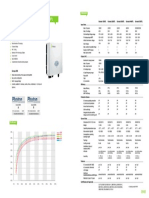 Growatt Inverter Datasheet 2kva