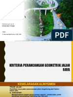 Geometri Jalan: Pertemuan Ke 4