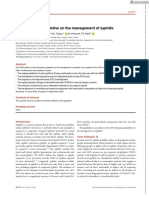 Acad Dermatol Venereol - 2020 - Janier - 2020 European Guideline On The Management of Syphilis