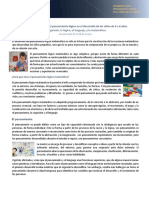 Tema 1:: Estructuras Del Pensamiento Lógico en El Desarrollo de Los Niños de 0 A 6 Años