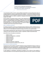 Enfoque Didácticos para Las Habilidades Del Pensamiento Y: Tema 5: Resolución de Problemas Matemáticos