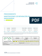 PROCEDIMIENTO Mantencion Equipos