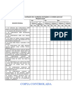 Check - List Higiene e Conduta Pessoal