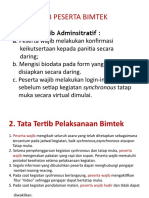 3 - Tata Tertib Peserta Bimtek