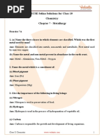 ICSE Selina Solutions For Class 10 Chemistry Chapter 7 - Metallurgy