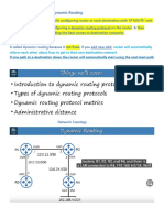 Dynamic Routing