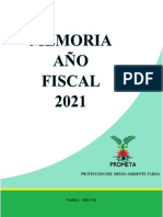 Memoria 2021 Prometa