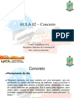 Aula 02 - Concreto