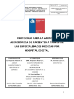 Protocolo de Atenciones Por Especialidades de Hospital Digital Incorpora Patología Oral Actualizado Marzo 2023