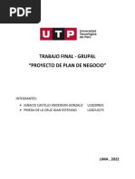 Trabajo Final - Grupal "Proyecto de Plan de Negocio"