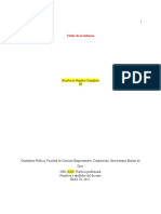 Formato Informe Practica I Contrato Laboral 2022 (2) Modelo