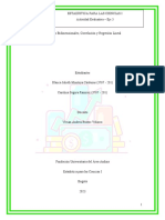 Variables Bidimensionales, Correlación y Regresión Lineal