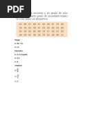 Tablas de Frecuencias