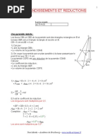 Agrandissements Et Reductions: Une Pyramide Réduite