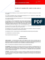 Décret-Loi Cadre N° 2011-120 Du 14 Novembre 2011, Relatif À La Lutte Contre La Corruption