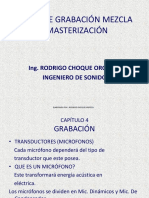 Grabación - Taller de Grabación Mezcla y Masterización