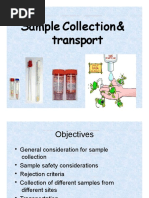 Sample Collection&: Transport