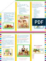 Triptico de Alimentacion Saludable 8