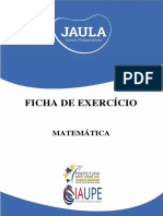 Fiicha de Exercicio Matematica Sem Gabarito