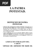 Patria Potestad.