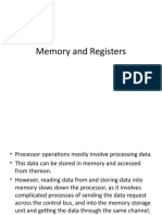 Memory and Registers