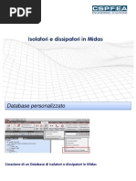 Cspfea 319 Database Personalizzato Isolatori e Dissipatori Midas