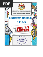 Listening Module 2021