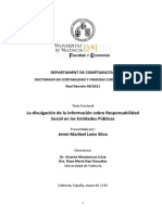 Tesis Doctoral Responsabilidad Social en Las Entidades Públicas Jeimi León S