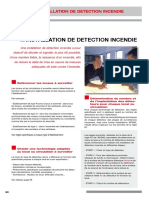 Installation de Detection Incendie