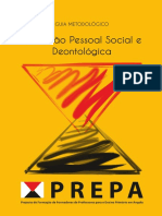 Formação Pessoal Social e Deontológica: Guia Metodológico