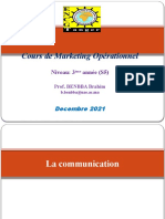 Cours de Marketing Opérationnel: Niveau: 3 Année (S5)