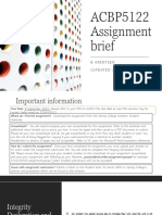 ACBP5122 Assignment Brief