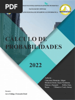 Cálculo de Probabilidades 2022