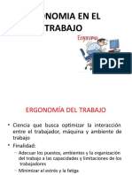 Ergonomia en El Trabajo