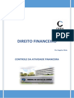 Direito Financeiro: Controle Da Atividade Financeira