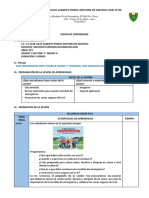 Sesion de Aprendizaje - Prevencion Ante Sismos