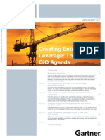 Creating Enterprise Leverage: The 2007 CIO Agenda: January2007